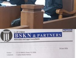 Bengchu A. Sihombing, SH  Dan Karto Nainggolan SH Kirim Surat Permohonan Pencabutan Penangguhan Penanganan  perkara Di Polresta Bogor Kota