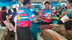 Kunjungan Paslon Bupati Dairi kepusat Pasar Sidikalang